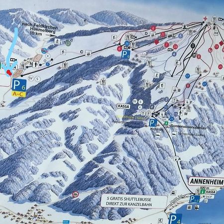Appartement Vidmar-Wintertraum Arriach Εξωτερικό φωτογραφία